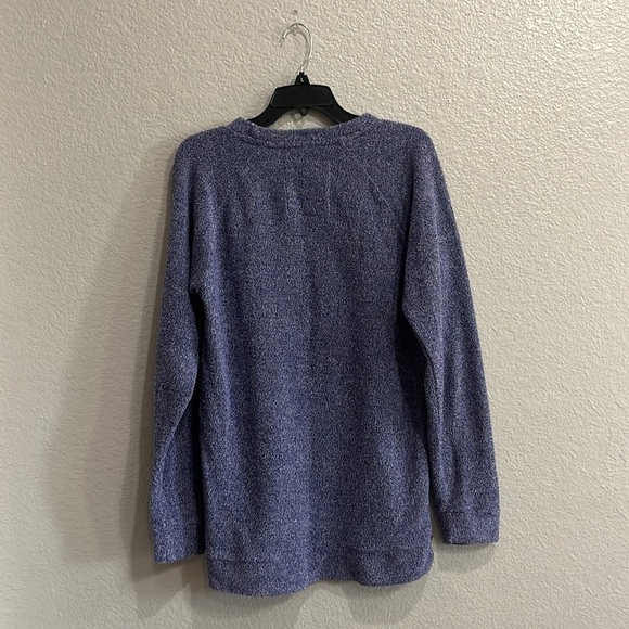 Royce Comfy Terry Austin Texas Purple Pullover sweater Size Large - Picture 9 of 9